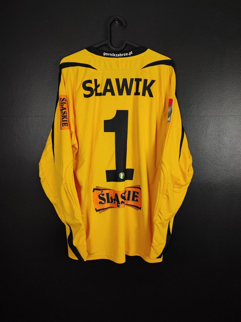 Koszulka piłkarska Górnik Zabrze 2012/13 GK Erima Mateusz Sławik #1 [L] Match Issue