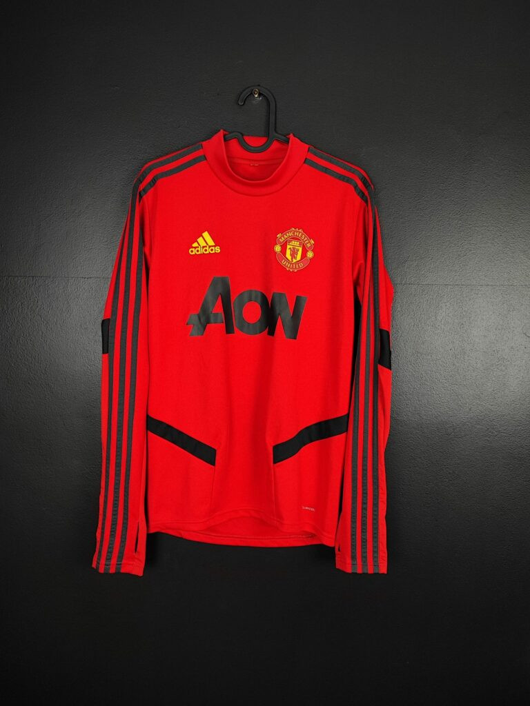 Bluza sportowa treningowa Manchester United 2019/20 Adidas [S] Player Issue
