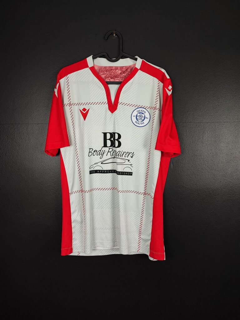 Koszulka piłkarska Queen of South 2019/20 Away Macron [M]