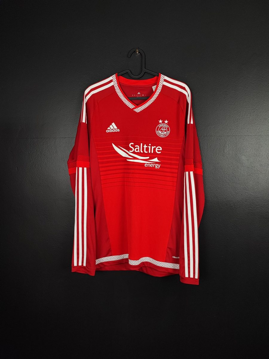 Koszulka piłkarska Aberdeen 2015/16 Home Adidas [M] Long