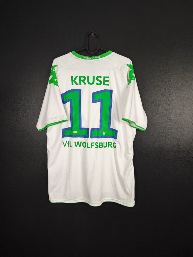 Koszulka piłkarska Vfl Wolfsburg 2015/16 Home Max Kruse #11 Kappa [L]
