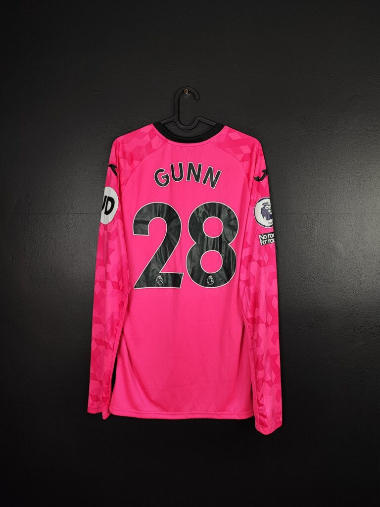 Koszulka piłkarska Norwich City 2021/22 Joma GK Angus Gunn #28 [XL] Match Issue