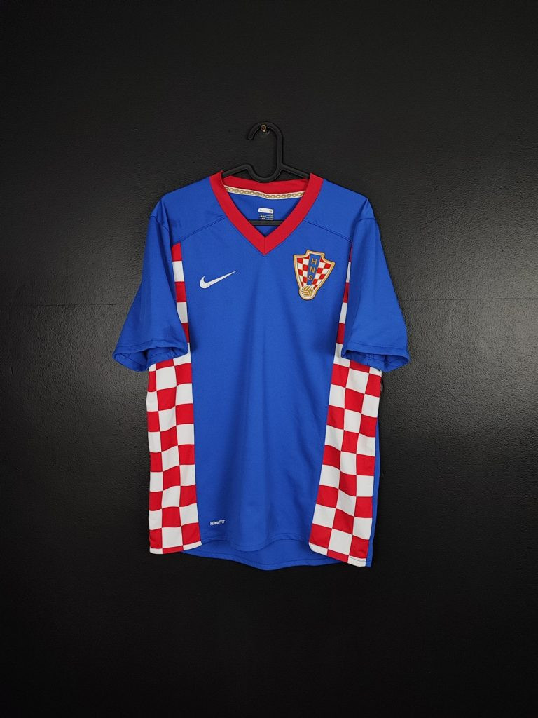 Koszulka piłkarska reprezentacji Chorwacja 2007/09 Nike Away [S]