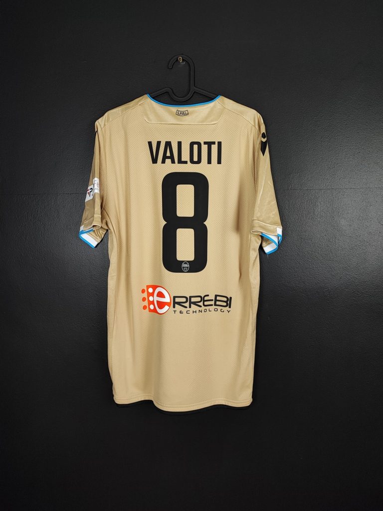 Koszulka piłkarska SPAL 2019/20 Away Macron Mattia Valoti #8 [L]