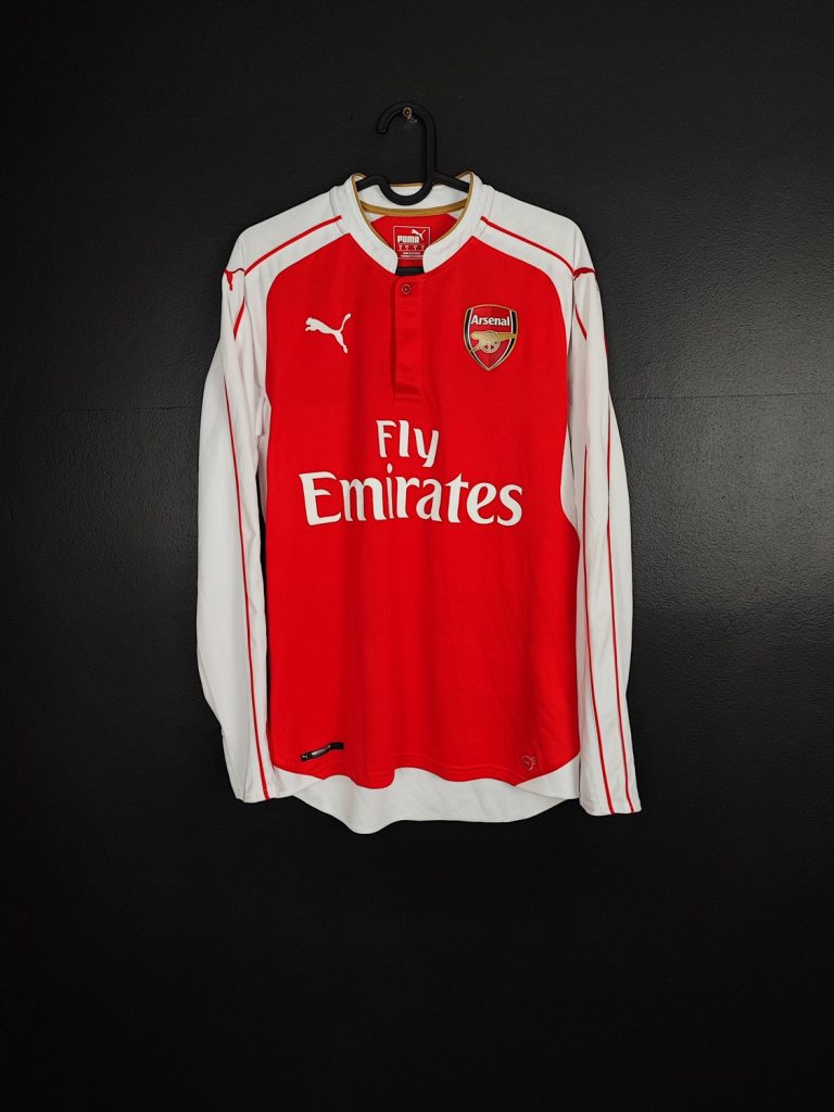 Koszulka piłkarska Arsenal 2015/16 Home Puma [S] Long