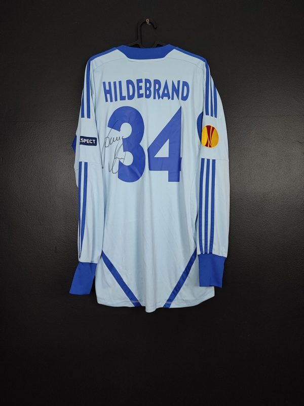 Koszulka piłkarska Schalke 04 2011/12 GK Adidas Timo Hildebrand #34 [L] Match Issue