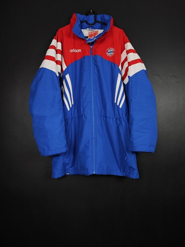 Kurtka piłkarska Bayern Monachium 1996/98 Adidas [XL] NEW