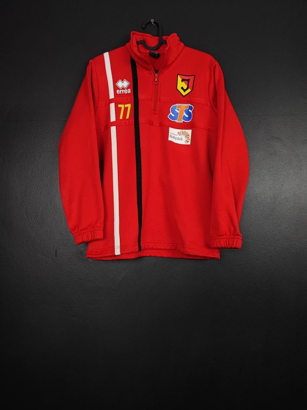 Bluza piłkarska sportowa Jagiellonia Białystok 2018/19 Errea Martin Kostal #77 [S] Player Issue