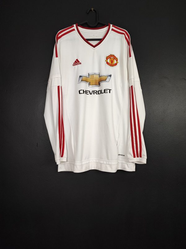 Koszulka piłkarska Manchester United 2015/16 Away Adidas [L] Long