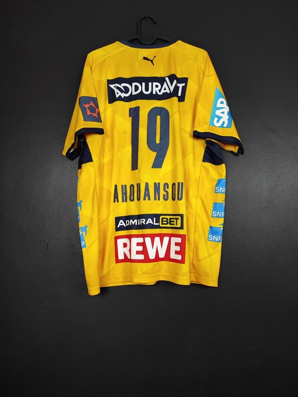 Koszulka Rhein-Neckar Loewen 2020/21 Home Puma Philipp Ahouansou #19 [XL] EHF Match Issue