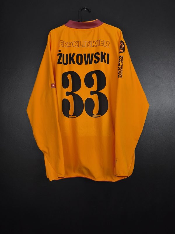Koszulka piłkarska Górnik Łęczna 2006/07 GK Jako Krzysztof Żukowski #33 [XL] Match Issue