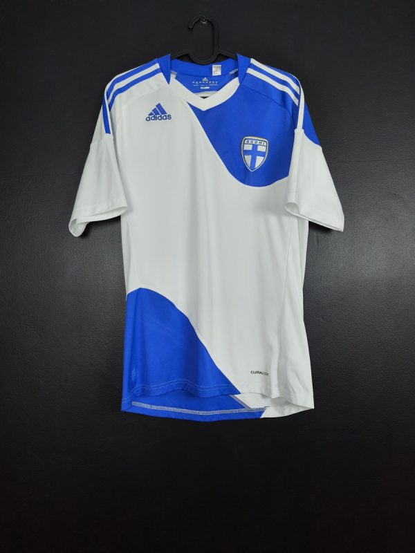 Koszulka piłkarska reprezentacji Finlandia 2010/12 Home Adidas [S]