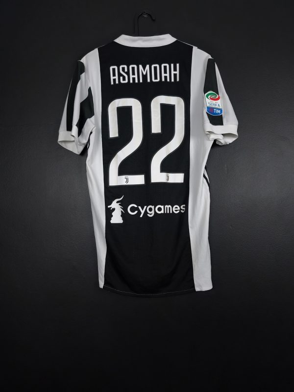 Koszulka piłkarska Juventus 2017/18 Home Adidas Kwadwo Asamoah #22 [S] Match Issue