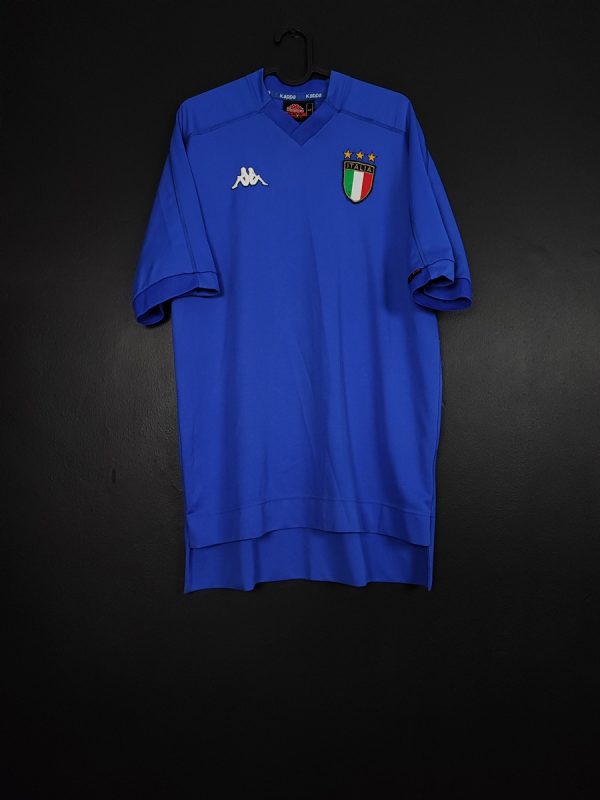 Koszulka piłkarska reprezentacji Włochy 1999/00 Home Kappa [L]