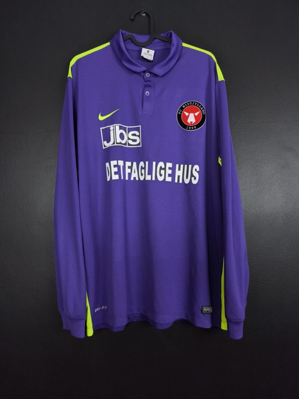 Koszulka piłkarska Midtjylland 2015/16 Away Nike [XL] Long