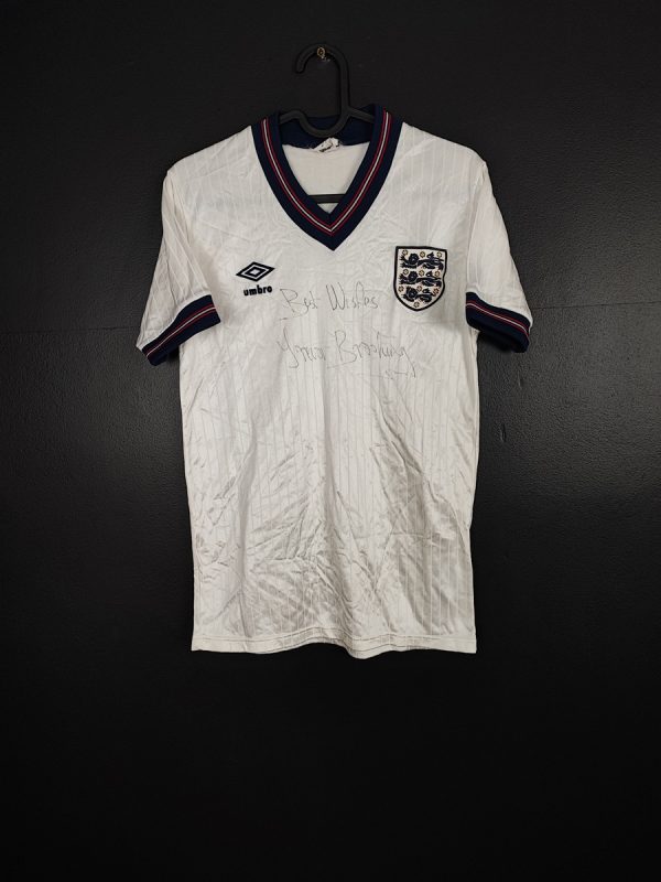 Koszulka piłkarska reprezentacji Anglia 1984/88 Home Umbro [S]