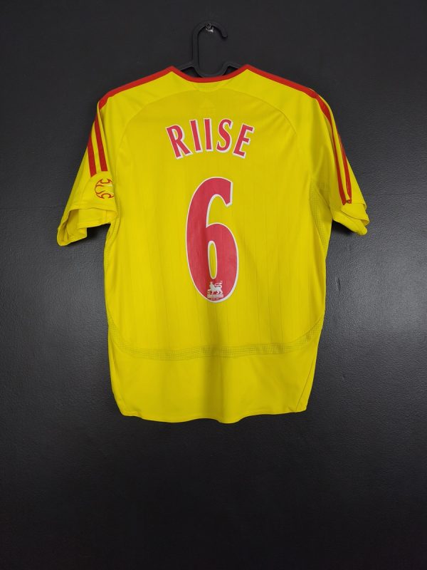 Koszulka piłkarska Liverpool 2006/07 Away Adidas Rise #6 [YM] Junior