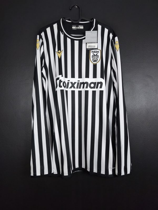 Koszulka piłkarska PAOK FC 2020/21 Home Macron [XXL] Long NEW