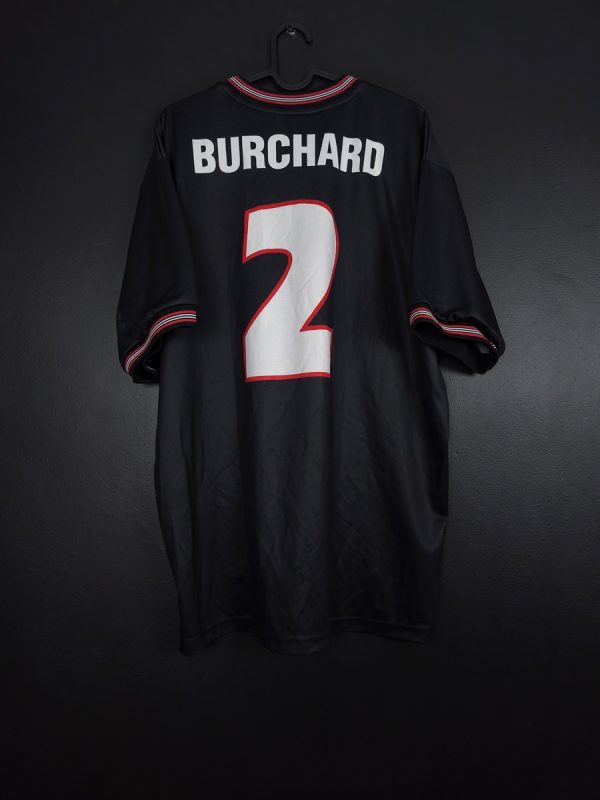 Koszulka piłkarska Polonia Warszawa 2001/02 Home Tico Bartosz Burchard #2 [XL] UEFA Cup