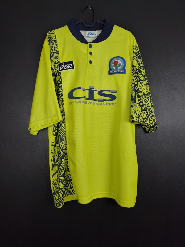 Koszulka piłkarska Blackburn Rovers 1996/97 Away Asics [XL]