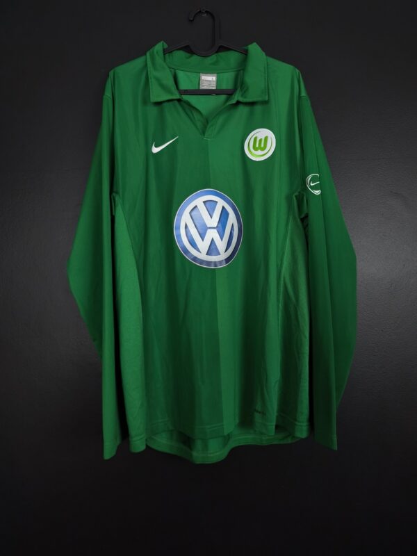 Koszulka piłkarska Vfl Wolfsburg 2007/08 Home Nike [L] Long