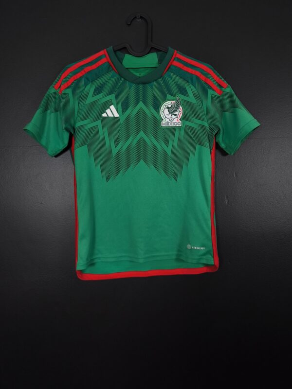 Koszulka piłkarska reprezentacji Meksyk 2022/24 Home Adidas [YM] Junior