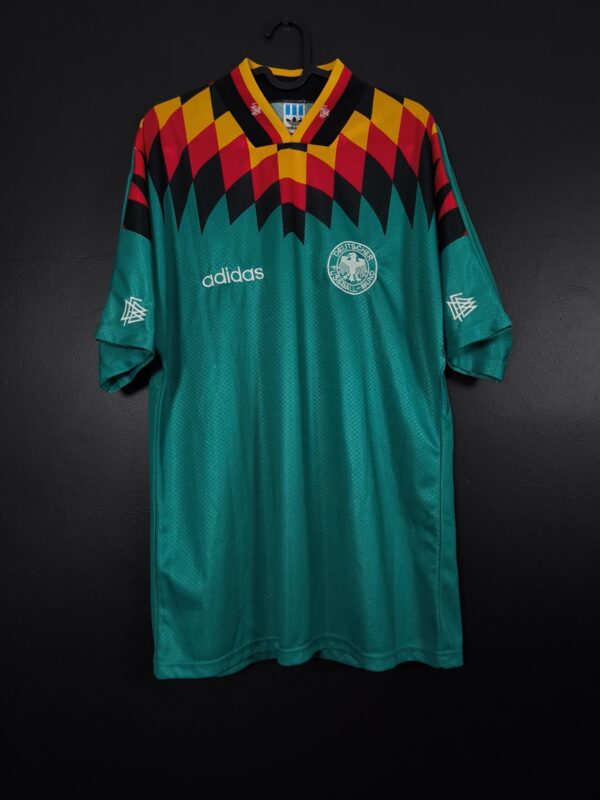 Koszulka piłkarska reprezentacji Niemcy 1994/96 Away Adidas [M]