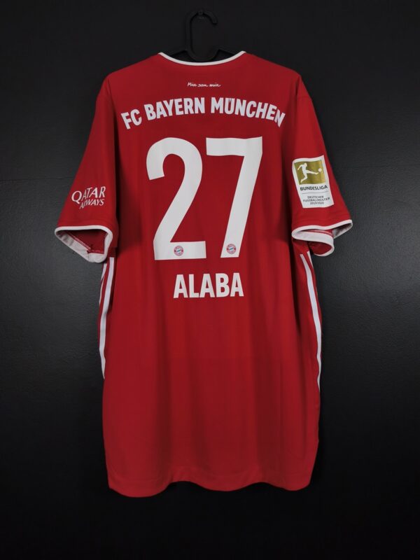 Koszulka piłkarska Bayern Monachium 2020/21 Home Adidas David Alaba #27 [XL] Authentic