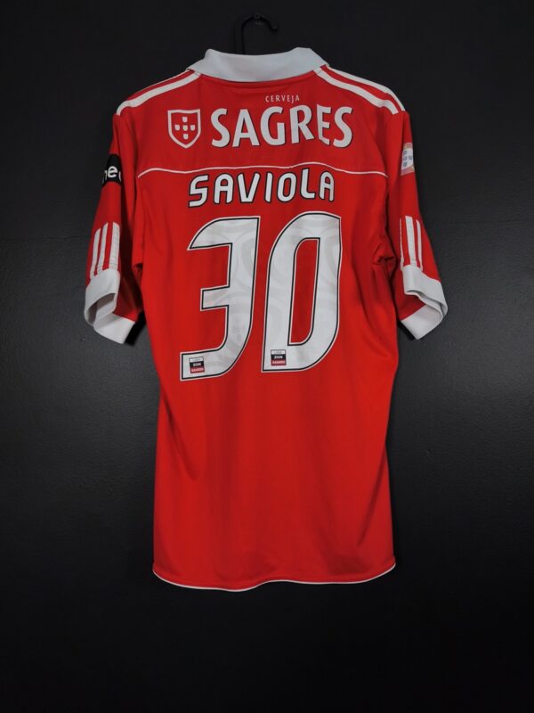Koszulka piłkarska Benfica 2010/11 Home Adidas Javier Saviola #30 [S]