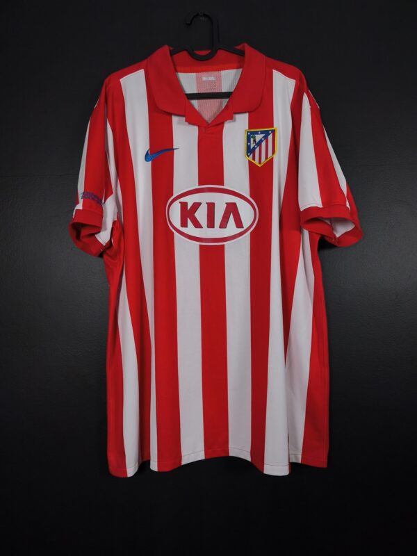 Koszulka piłkarska Atletico Madryt 2009/10 Home Nike [XXL] Player Issue
