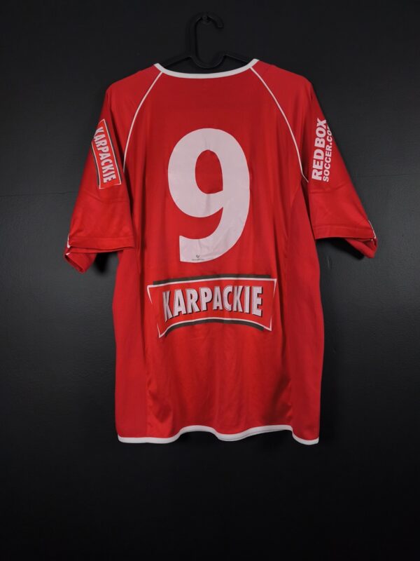 Koszulka piłkarska Górnik Zabrze 2008/09 Away Jako #9 [M] Match Issue Młoda Ekstraklasa