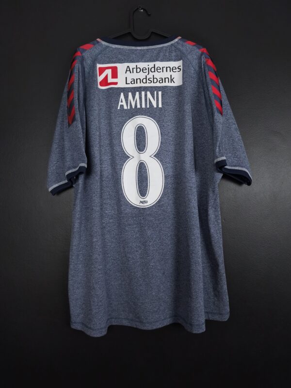 Koszulka piłkarska Aarhus GF 2015/16 Away Hummel Mustafa Amini #8 [XXL]