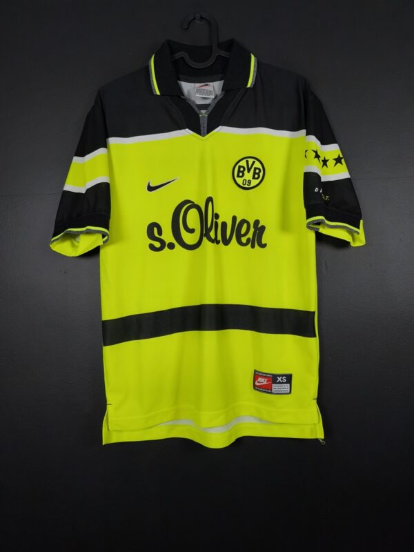 Koszulka piłkarska Borussia Dortmund 1997/98 Home Nike [XS]