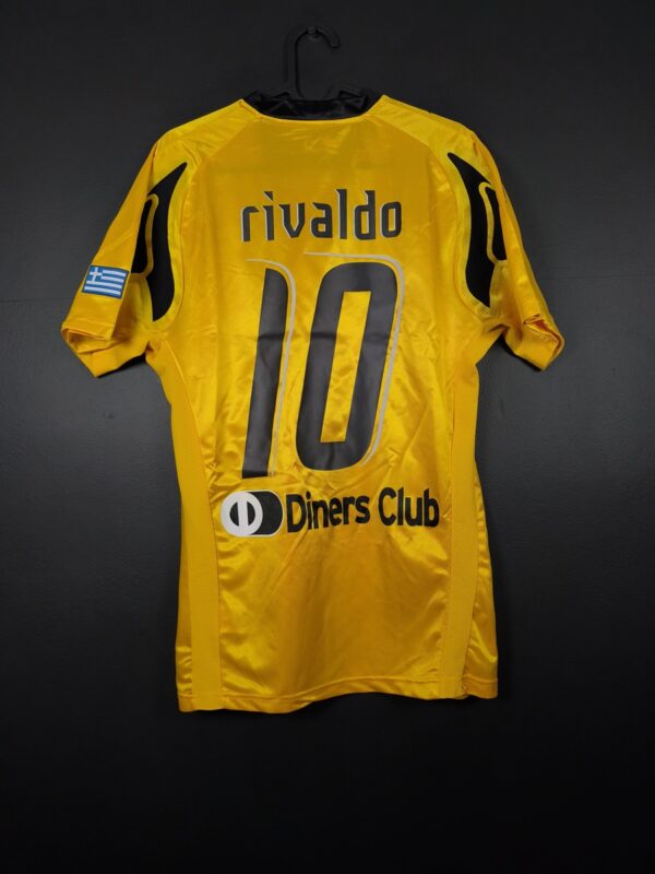 Koszulka piłkarska AEK Ateny 2007/08 Home Puma Rivaldo #10 [M]