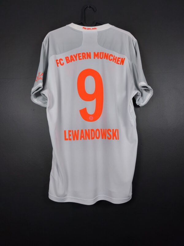 Koszulka piłkarska Bayern Monachium 2020/21 Away Adidas Lewandowski #9 [XL]