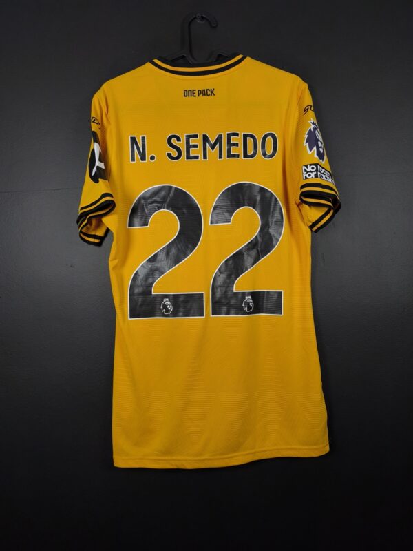 Koszulka piłkarska Wolverhampton 2024/25 Home Sudu Nelson Semedo #22 [M] Match Worn