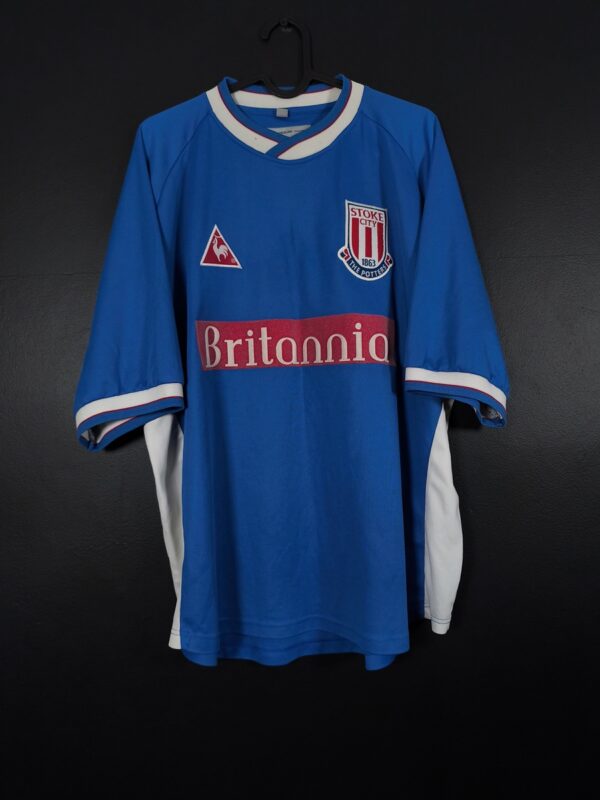 Koszulka piłkarska Stoke City 2001/03 Away Le Coq Sportif [XXL]