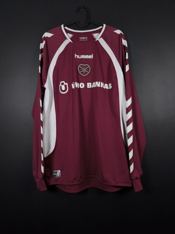 Koszulka piłkarska Hearts 2006/07 Home Hummel [L] Long