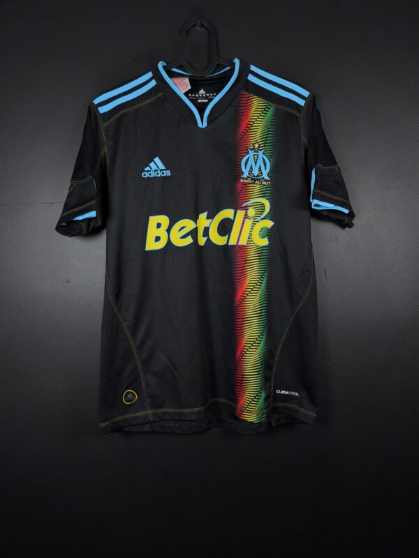 Koszulka piłkarska Olympique Marseille 2010/11 Third Adidas [YL] Junior